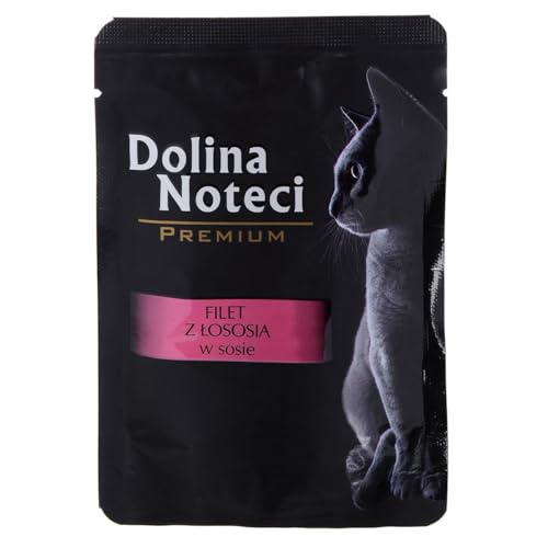 Dolina Noteci Premium Katzenfutter Lachs 85 g von DOLINA NOTECI