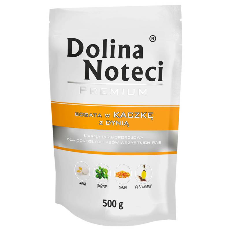 Dolina Noteci Premium Pouches 10 x 500 g - Ente mit Kürbis von Dolina Noteci
