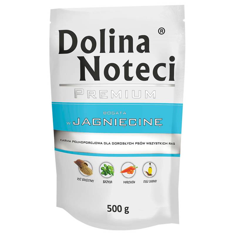 Dolina Noteci Premium Pouches 10 x 500 g - Lamm von Dolina Noteci