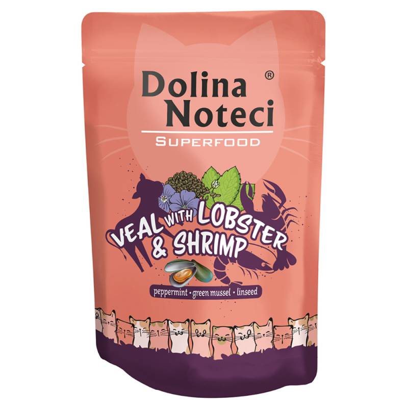 Dolina Noteci Superfood 10 x 85 g - Kalb, Hummer und Garnelen von Dolina Noteci