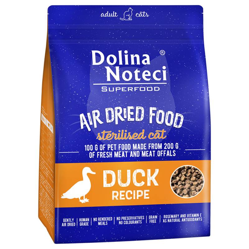 Dolina Noteci Superfood Sterilised Feline Ente - 1 kg von Dolina Noteci