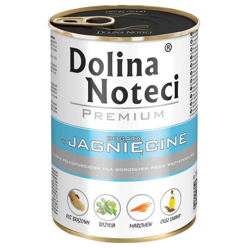 Sparpaket Dolina Noteci Premium 24 x 400 g - Lamm von Dolina Noteci