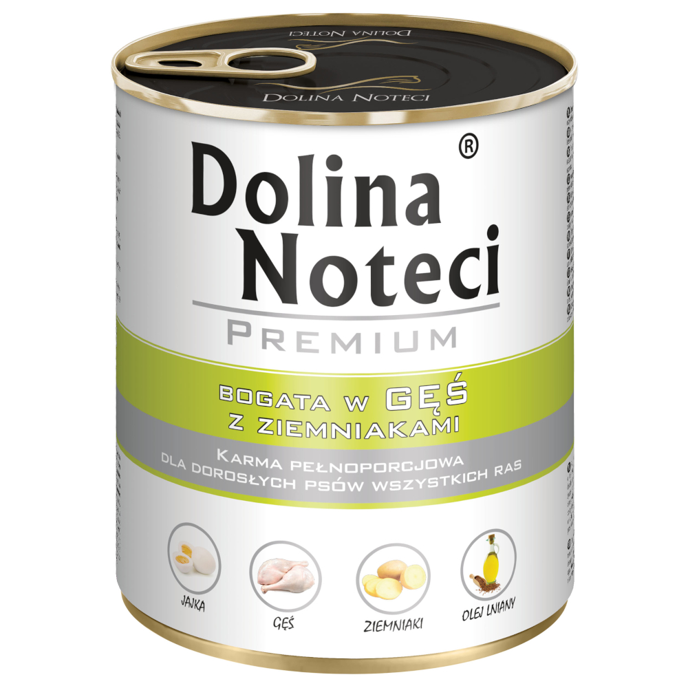 Sparpaket Dolina Noteci Premium 24 x 800 g - Gans mit Kartoffeln Sparpaket Dolina Noteci Premium 24 x 800 g - Gans mit Kartoffeln von Dolina Noteci