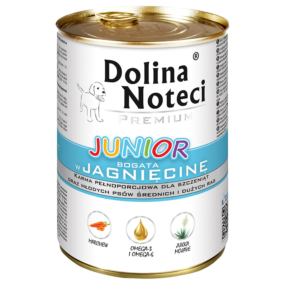 Sparpaket Dolina Noteci Premium Junior 48 x 400 g - Lamm Sparpaket Dolina Noteci Premium Junior 48 x 400 g - Lamm von Dolina Noteci