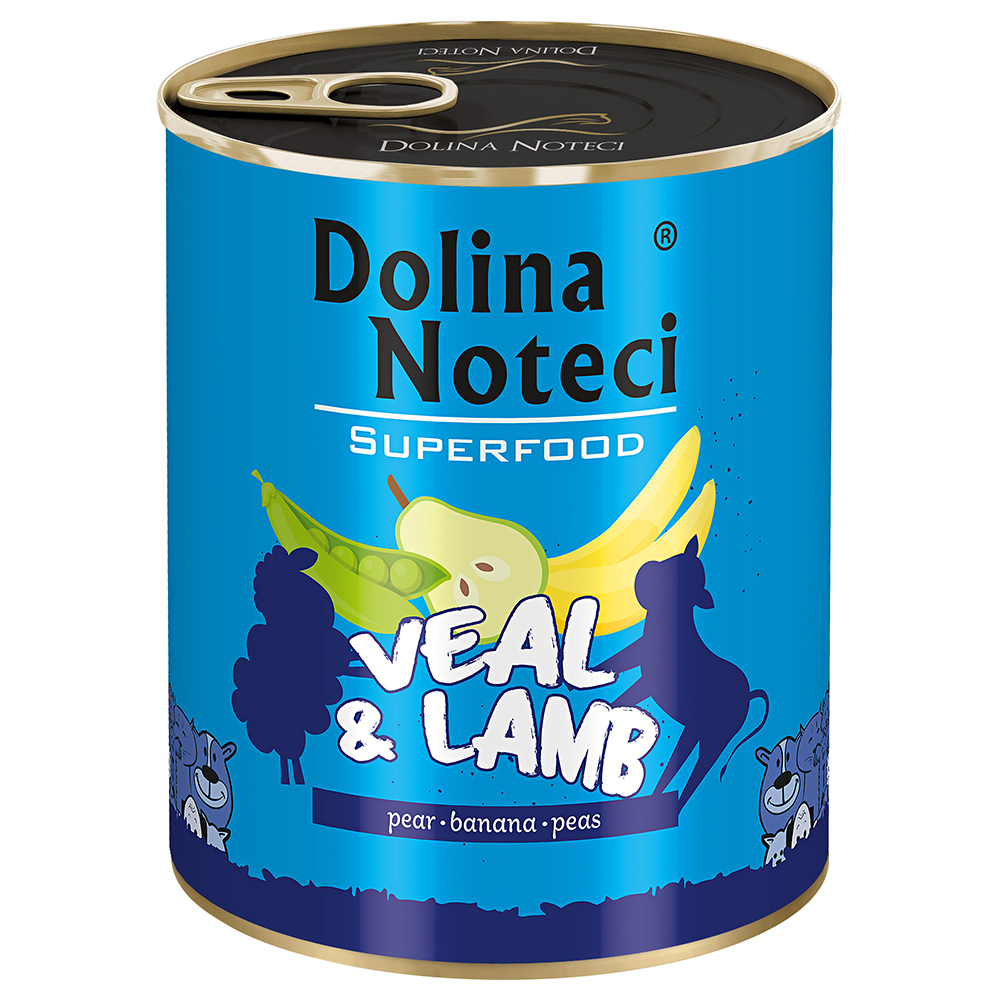 Sparpaket Dolina Noteci Superfood 12 x 800 g - Kalb und Lamm Sparpaket Dolina Noteci Superfood 12 x 800 g - Kalb und Lamm von Dolina Noteci