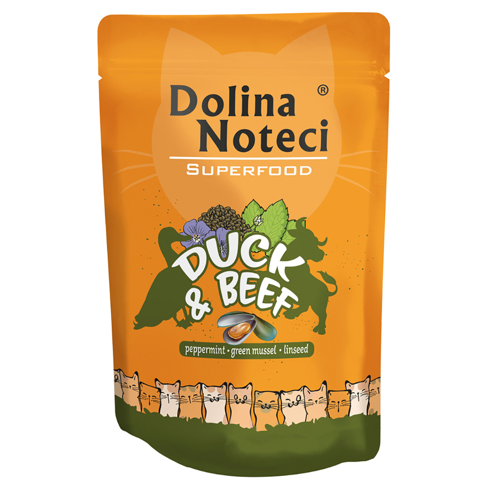 Sparpaket Dolina Noteci Superfood 20 x 85 g - Ente und Rind Sparpaket Dolina Noteci Superfood 20 x 85 g - Ente und Rind von Dolina Noteci