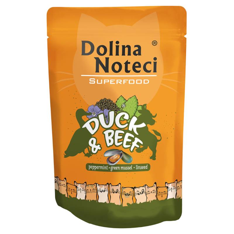 Sparpaket Dolina Noteci Superfood 20 x 85 g - Ente und Rind von Dolina Noteci