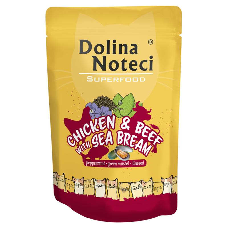 Sparpaket Dolina Noteci Superfood 20 x 85 g - Huhn, Rind und Seebrasse von Dolina Noteci