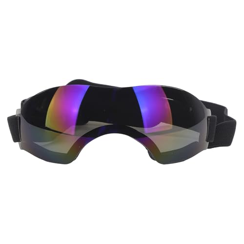 Domary Hund Sonnenbrille Haustierbrille UV -Schutz Augen Tragen Winddichte Sandschutzbrillen für Hund Katze Kleine Rassen Hunde (Blau) von Domary