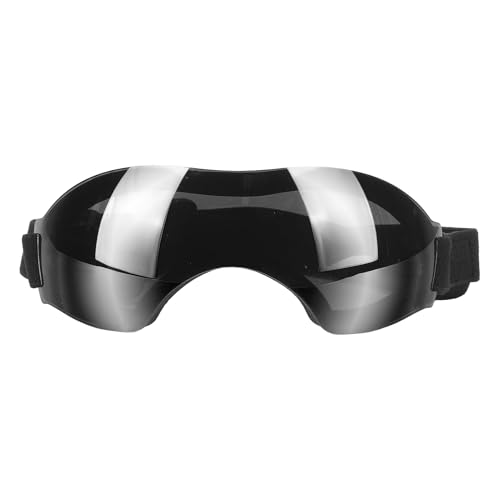 Domary Hund Sonnenbrille Haustierbrille UV -Schutz Augen Tragen Winddichte Sandschutzbrillen für Hund Katze Kleine Rassen Hunde (Grau) von Domary