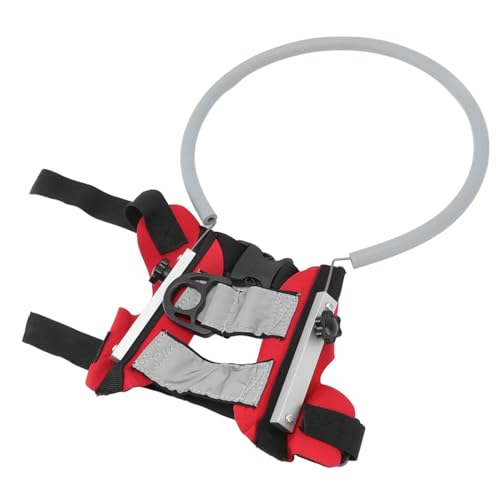 Domary Pet Blind Halo Leichtes Antikollisionshalsband, Verstellbarer Blinder Hundestoßfänger, Vertrauen für Sehbehinderte Haustiere, aus Aluminiumstreifen (Domaryhyv6dqiets-14) von Domary