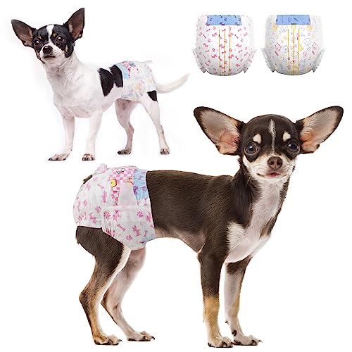 Dono Hundewindeln, 24 Stück, Weiblich, S, Rosa, Gelb Dono Hundewindeln, 24 Stück, Weiblich, S, Rosa, Gelb von Dono
