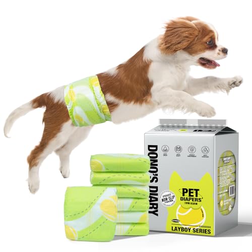 Dono Hundewindeln für Rüden, rutschfest, 60 Stück, Rüdenwindeln, Hunde Windeln, superabsorbierende Welpenwindeln für Inkontinenz, Reisen, XS, S, M, L Dono Hundewindeln für Rüden, rutschfest, 60 Stück, Rüdenwindeln, Hunde Windeln, superabsorbierende Welpenwindeln für Inkontinenz, Reisen, XS, S, M, L von Dono