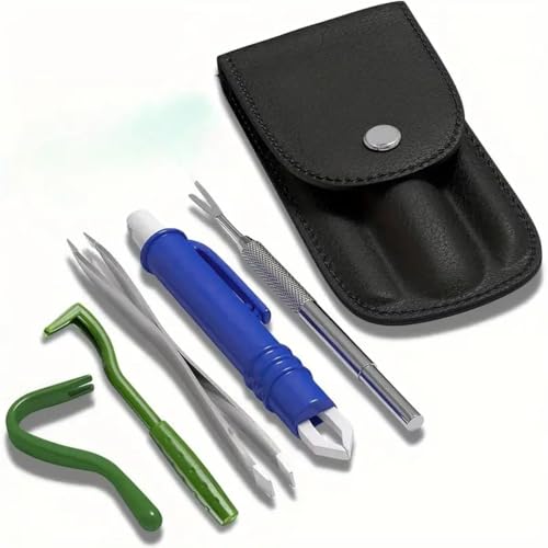 3-in-1 Zeckenpinzetten-Set mit Etui, bietet sicheren Schutz für Haustiere: Hunde und Katzen 3-in-1 Zeckenpinzetten-Set mit Etui, bietet sicheren Schutz für Haustiere: Hunde und Katzen von Donop