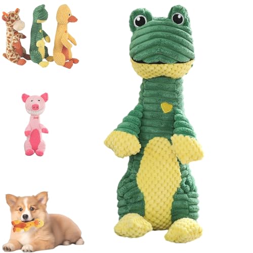 Donubiiu Unzerstorbares Kauspielzeug, Unzerstorbares Hundespielzeug, Anti Stress Ente für Hunde, Interaktives Spielzeug Hund, Geeignet für Große, Mittelgroße und Kleine Hunde (B) von Donubiiu