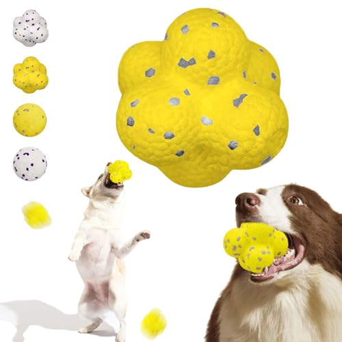 Donubiiu Pfotenstern Kauzauber Ball, Magic Ball Für Hunde, Hundespielzeug Unzerstörbar, Für Große, Mittelgroße, Kleine Hunde (1 PCS-A) von Donubiiu