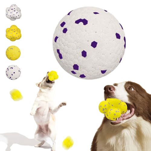 Donubiiu Pfotenstern Kauzauber Ball für Hunde - Magic Ball, Hundespielzeug Unzerstörbar für Große, Mittelgroße, Kleine Hunde (1 PCS-D) von Donubiiu