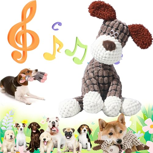 Vianys Bite Buddy, Vianys Bitebuddy, Bite Buddy Chew Toy for Dogs, Shirem Bite Buddy, Indestructible Dog Toy with Squeak, Cute Soft Resistant Dog Toys for Aggressive Chewers (Coffe) von Donubiiu