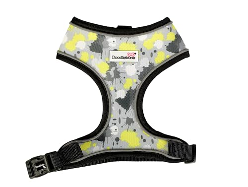 Doodlebone Airmesh-Geschirr, Neon-Farbspritzer, Größe 37-38 Doodlebone Airmesh-Geschirr, Neon-Farbspritzer, Größe 37-38 von Doodlebone