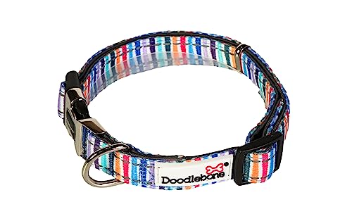 Doodlebone Gepolsterter Kragen, Streifen, Größe 39-45 von Doodlebone