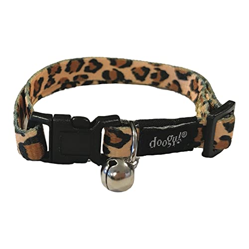 Doogy Fashion Katzenhalsband, Leopardenmuster von Doogy
