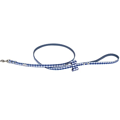 DOOGY Fashion Leine, Vichy-Karo, Marineblau, 1,2 m x 12 mm, 1 Stück DOOGY Fashion Leine, Vichy-Karo, Marineblau, 1,2 m x 12 mm, 1 Stück von Doogy