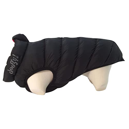 Doogy Light Daunenjacke für Hunde, wendbar, Mehrfarbig von Doogy