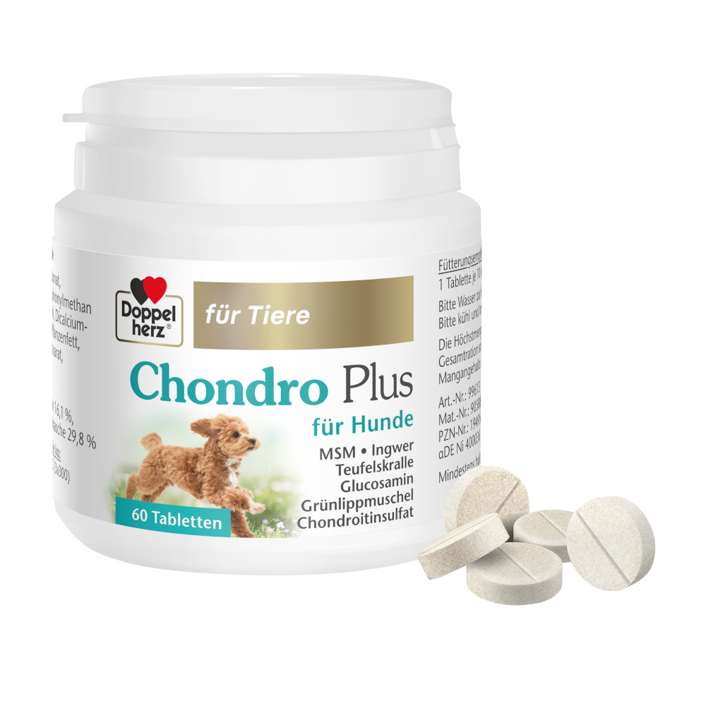 Doppelherz Chondro Plus für Hunde - 120 Tabletten von Doppelherz