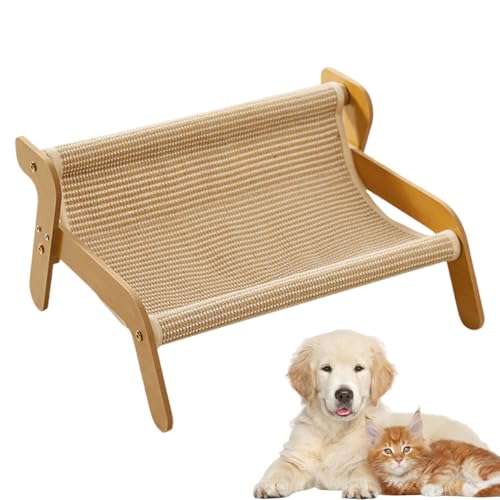 Dopsyesn Katzenkratzsofa,Kratzcouch - Gemütliches Sisal Holz Kratzbrett Vielseitiger Möbelschoner und Beschäftigungsspielzeug zur Unterhaltung von gelangweilten Dopsyesn Katzenkratzsofa,Kratzcouch - Gemütliches Sisal Holz Kratzbrett Vielseitiger Möbelschoner und Beschäftigungsspielzeug zur Unterhaltung von gelangweilten von Dopsyesn