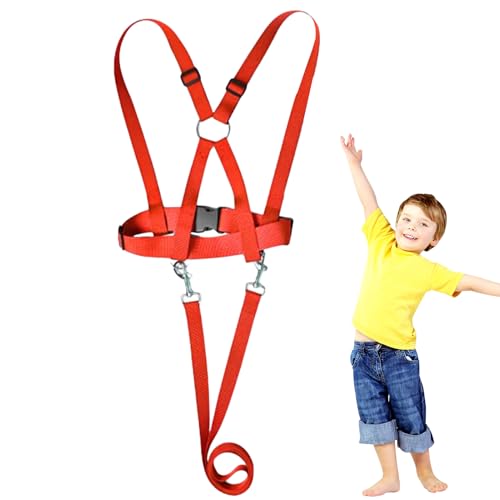 Dopsyesn Kinder Sicherheitsgeschirr, Outdoor Sicherheitsleine Für Kleinkinder, Ergonomisches Anti-Verlauf-Geschirr Mit Führleine Für Outdoor, Spaziergänge, Camping & Abenteuer von Dopsyesn