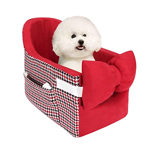 Red Dog Autositzerhöhung für kleine Hunde, 0-15 kg, Rot Red Dog Autositzerhöhung für kleine Hunde, 0-15 kg, Rot von DoreenBow