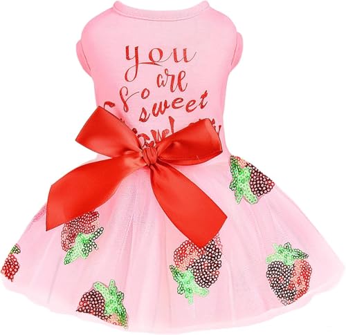 Hundekleidung für kleine Hunde und Mädchen, Frühlings-Haustierkleid, Welpenprinzessin, Tutu, niedliches Tüllkleid, Haustierkleidung, Katzenkleidung, Chihuahua, Yorkshire, Outfits Hundekleidung für kleine Hunde und Mädchen, Frühlings-Haustierkleid, Welpenprinzessin, Tutu, niedliches Tüllkleid, Haustierkleidung, Katzenkleidung, Chihuahua, Yorkshire, Outfits von Dosuyi