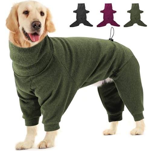 Dotoner Fleece Hundepullover Wintermantel Hundemantel Grosse Hunde Fleecejacke mit Beinen Hundebademantel für Kleine Mittelgroße Haustiere Hundebekleidung,Chihuahua,Beagle,Weicher Hunde Pyjamas Dotoner Fleece Hundepullover Wintermantel Hundemantel Grosse Hunde Fleecejacke mit Beinen Hundebademantel für Kleine Mittelgroße Haustiere Hundebekleidung,Chihuahua,Beagle,Weicher Hunde Pyjamas von Dotoner