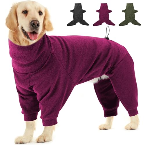 Dotoner Fleece Hundepullover Wintermantel Hundemantel Grosse Hunde Fleecejacke mit Beinen Hundebademantel für Kleine Mittelgroße Haustiere Hundebekleidung,Chihuahua,Beagle,Weicher Hunde Pyjamas Dotoner Fleece Hundepullover Wintermantel Hundemantel Grosse Hunde Fleecejacke mit Beinen Hundebademantel für Kleine Mittelgroße Haustiere Hundebekleidung,Chihuahua,Beagle,Weicher Hunde Pyjamas von Dotoner