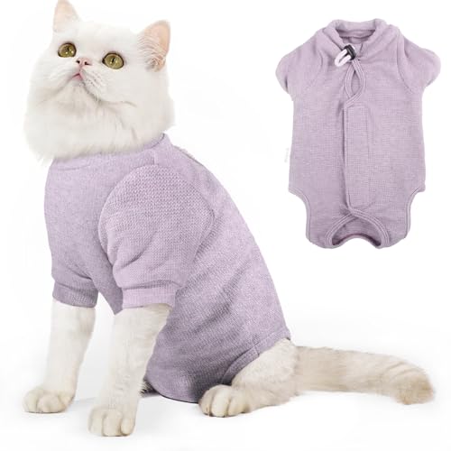 Dotoner Katzenbody Nach Op Katzen Body für Katzen Operation katzenbekleidung Halskrausen-Alternativen für Katzen Hunde Katzenanzug Nach der Operation Anti-Leck-Anzug Katze Pyjama Dotoner Katzenbody Nach Op Katzen Body für Katzen Operation katzenbekleidung Halskrausen-Alternativen für Katzen Hunde Katzenanzug Nach der Operation Anti-Leck-Anzug Katze Pyjama von Dotoner