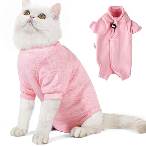 Dotoner Katzenbody Nach Op Katzen Body für Katzen Operation katzenbekleidung Halskrausen-Alternativen für Katzen Hunde Katzenanzug Nach der Operation Anti-Leck-Anzug Katze Pyjama Dotoner Katzenbody Nach Op Katzen Body für Katzen Operation katzenbekleidung Halskrausen-Alternativen für Katzen Hunde Katzenanzug Nach der Operation Anti-Leck-Anzug Katze Pyjama von Dotoner