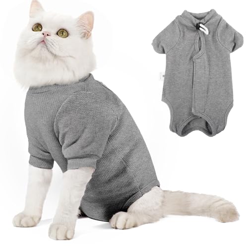 Dotoner Katzenbody Nach Op Katzen Body für Katzen Operation katzenbekleidung Halskrausen-Alternativen für Katzen Hunde Katzenanzug Nach der Operation Anti-Leck-Anzug Katze Pyjama Dotoner Katzenbody Nach Op Katzen Body für Katzen Operation katzenbekleidung Halskrausen-Alternativen für Katzen Hunde Katzenanzug Nach der Operation Anti-Leck-Anzug Katze Pyjama von Dotoner