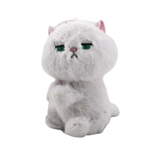 Dottduya Kätzchen Stofftier,Katze Stofftier - Süße Katze Plüsch Kuscheltiere Katze - Multifunktionales Katzen-Stofftier, Katzen-Plüsch-Clip für Kinder, Geburtstag, Partys, Vorhänge, Rucksäcke Dottduya Kätzchen Stofftier,Katze Stofftier - Süße Katze Plüsch Kuscheltiere Katze - Multifunktionales Katzen-Stofftier, Katzen-Plüsch-Clip für Kinder, Geburtstag, Partys, Vorhänge, Rucksäcke von Dottduya