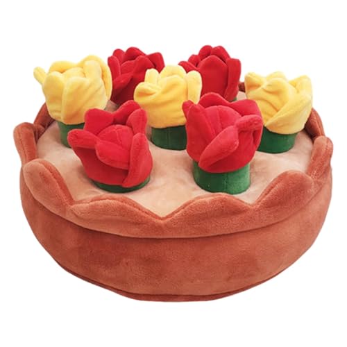 Dottduya Schnüffelmatte für Hunde, Futterschnüffelmatte für Haustiere, Interaktives Feed-Puzzle gegen Langeweile, Interaktive Futterpuzzlematte für Welpen mit 6 quietschenden Blumen im Set Dottduya Schnüffelmatte für Hunde, Futterschnüffelmatte für Haustiere, Interaktives Feed-Puzzle gegen Langeweile, Interaktive Futterpuzzlematte für Welpen mit 6 quietschenden Blumen im Set von Dottduya