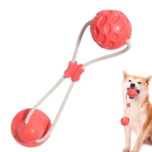 Saugnapfspielzeug für Hunde, Beißspielzeug für Welpen - Saugnapf-Welpenseilspielzeug,Interaktives Hundespielzeug, wiederverwendbarer Ball mit Seil, Hundespielzeug, Welpenbeißring für kleine und große Saugnapfspielzeug für Hunde, Beißspielzeug für Welpen - Saugnapf-Welpenseilspielzeug,Interaktives Hundespielzeug, wiederverwendbarer Ball mit Seil, Hundespielzeug, Welpenbeißring für kleine und große von Dottduya