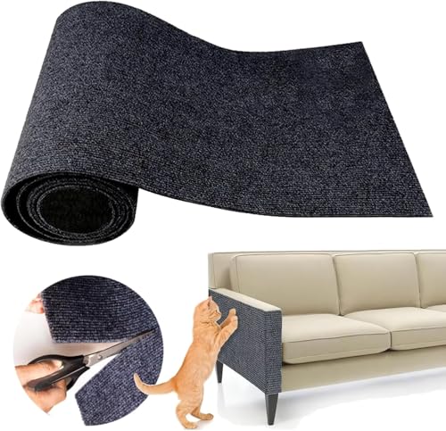 Katze kratzschutz Transparent, Anti Cat Scratcher, Folie selbstklebend für Tür und Sofa von DoubleCare