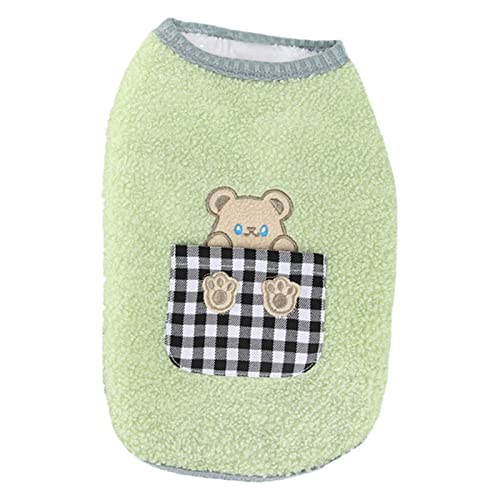 Haustier Kleiderbügel Klein Kleidung Hunde Herbst- und Winterkleidung Baumwolle Gefütterte Kleidung Teddy Kleine Hunde Haustierkleidung Wintertaschen Bärenbaumwolle Katzen Weihnachten Kleidung von Doublehero