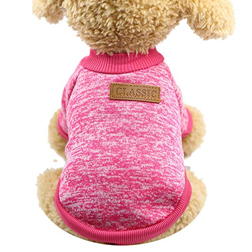 Hund Hoodies Hund Kleidung Hund Welpen Warmer Wollkampf Zweibeinige Kleidung Teddy Katze Haustier Pullover Haustierkleidung Hunde Wollpullover von Doublehero