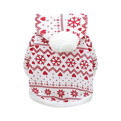 Hunde Warm Hoodies Mantel Kleidung Pullover Weihnachten Haustier Pullover Kapuze Herbst und Winter Haustier Kostüme Outfits Welpen Sweatshirt Pullover Kleidung für kleine Strick Hundepullover Hunde Warm Hoodies Mantel Kleidung Pullover Weihnachten Haustier Pullover Kapuze Herbst und Winter Haustier Kostüme Outfits Welpen Sweatshirt Pullover Kleidung für kleine Strick Hundepullover von Doublehero