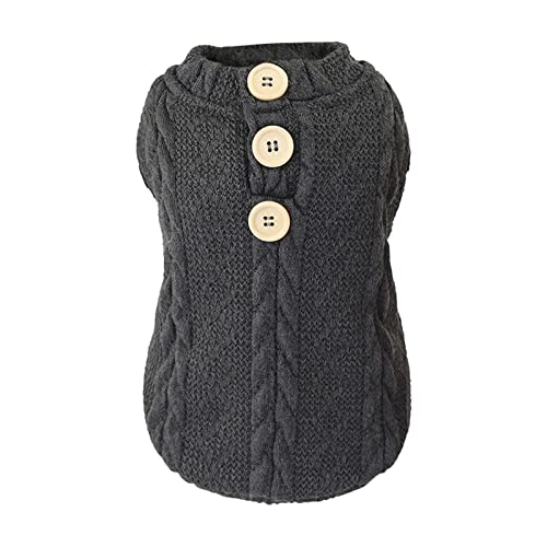 Hundejacke Mit Haustier-Hundestrickhemd, Warmer Mantel, Sweatshirt, Weste, Haustiere, Katze, warme Kleidung Hundemantel Leder Hundejacke Mit Haustier-Hundestrickhemd, Warmer Mantel, Sweatshirt, Weste, Haustiere, Katze, warme Kleidung Hundemantel Leder von Doublehero