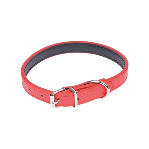 Douceur d'Intérieur CDaffaires Halsband aus Kunstleder, 30 x 1,2 cm, zweifarbig, Rot/Schwarz Douceur d'Intérieur CDaffaires Halsband aus Kunstleder, 30 x 1,2 cm, zweifarbig, Rot/Schwarz von Douceur d'Intérieur