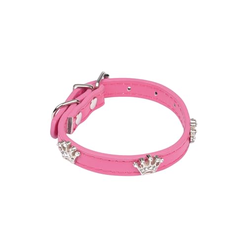 Douceur d'Intérieur Halskette mit Kronen-Charms, Kunstleder, 30 x 1,3 cm – Fuchsia Douceur d'Intérieur Halskette mit Kronen-Charms, Kunstleder, 30 x 1,3 cm – Fuchsia von Douceur d'Intérieur