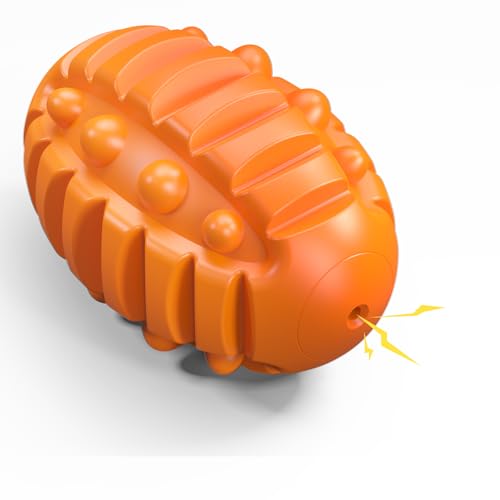Doudele Quietschendes Hundespielzeug, Hundespielzeug für aggressive Kauer, Hundespielzeug, Welpenspielzeug, interaktives Hundespielzeug, Kauspielzeug, Welpenzubehör, Orange Doudele Quietschendes Hundespielzeug, Hundespielzeug für aggressive Kauer, Hundespielzeug, Welpenspielzeug, interaktives Hundespielzeug, Kauspielzeug, Welpenzubehör, Orange von Doudele