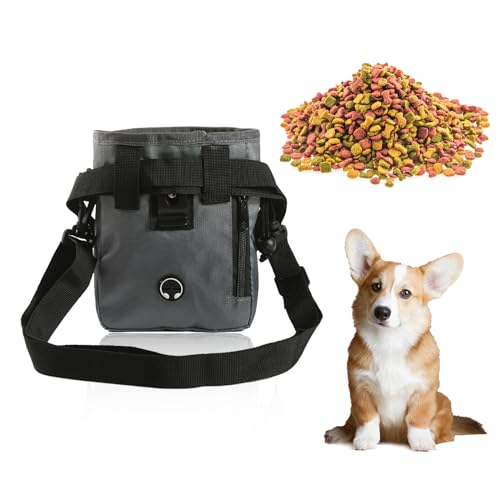 Leckerlibeutel für Hunde, Leckerlibeutel für Hundetraining, Hundeleckerlibeutel, freihändige Snack-Tasche für Hund, Spazierengehen, Leckerlibeutel, mit Kotbeutelhalter, verstellbarer Bund für Leckerlibeutel für Hunde, Leckerlibeutel für Hundetraining, Hundeleckerlibeutel, freihändige Snack-Tasche für Hund, Spazierengehen, Leckerlibeutel, mit Kotbeutelhalter, verstellbarer Bund für von Doukesh