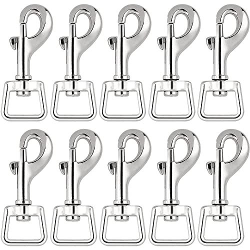 Doumneou 20 Stück Karabiner für Hundeleine, robuster Drehverschluss, Schnalle mit Öse, für Federschnalle für Haustiere Doumneou 20 Stück Karabiner für Hundeleine, robuster Drehverschluss, Schnalle mit Öse, für Federschnalle für Haustiere von Doumneou